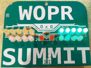 Completed WOPR Badge